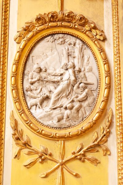 Historisches Alabasterrelief